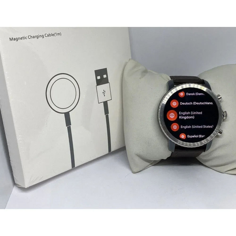 Fossil Gen 3 Authentic Genuine Smart Watch Custom Band FTW4004 DC724